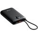 Swissten Voltbox 35W Power Bank 30000 mAh με ενσωματωμένα καλώδια USB-C και Lightning