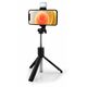 ΡοGer R1S 2σε1 Selfie Stick + Τρίποδο Τηλεσκοπική Βάση με Ασύρματο Χειριστήριο Bluetooth + Φλας