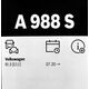 Bosch Aerotwin Flatblade σετ υαλοκαθαριστήρων A988S