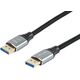 Καλώδιο DisplayPort 2.1 Equip St/St 3.00m16K/60Hz συμβατό με HDCP Αλουμίνιο γκρι