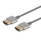 Καλώδιο Lindy HDMI Υπερυψηλής Ταχύτητας Slim 0.5m