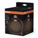 Διακοσμητικός λαμπτήρας LED OSRAM FLAT, E27 G125BK, 3.5 W, 2700K, 300 lm, NON-DIM, μαύρο χρώμα.