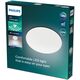 Φωτιστικό οροφής LED PHILIPS MOIRE, 4000 K, 20 W, 2300 lm, O39 cm