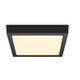 Επιφανειακός πίνακας LED PHILIPS MAGNEOS, 12W, 2700K, 1150lm, μαύρο, 21 x 21 x h2.8 cm