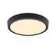 Επιφάνεια LED πάνελ PHILIPS MAGNEOS, 20W, 2700K, 1900lm, στρογγυλό σχήμα, μαύρο χρώμα, o26.8xh2.8cm