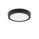 Επιφάνεια LED πάνελ PHILIPS MAGNEOS, 12W, 2700K, 1150lm, στρογγυλό σχήμα, μαύρο χρώμα, o21xh2.8cm