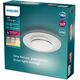 Φωτιστικό οροφής LED PHILIPS GARNET, 30W, 2700K, 3100 lm, μαύρο/λευκό, 40 x 8.9 cm