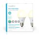 Nedis WIFILC21WTE27, 6 W, 40 W, E27, 470 lm, 25000 h, Μπλε, Πράσινο, Κόκκινο, Θερμό λευκό