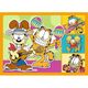 PUZZLE 4w1 Garfield αγαπά τα λαζάνια /Garfield 34673