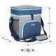 NC2902 TORBA TERMICZNA NIEBIESKA 15L NILS