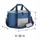 NC2903 TORBA TERMICZNA NIEBIESKA 32L NILS