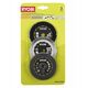 Σετ δίσκων κοπής RYOBI RAKCOT03, 76 x 10 mm, για μέταλλο, πλακάκια, πλαστικό, 3 τεμ.