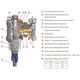 Vario Term μαγνητικό φίλτρο 1x1" 7200031