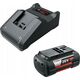Bosch Bosch starter set 36V (GBA 36V 4.0Ah + AL 36V-20), charger (black, 36V POWER FOR ALL, battery + charger)