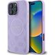 Guess Guess GUHMP16XPSAPSMEU iPhone 16 Pro Max 6.9" purpurowy/purple hardcase Saffiano Peony Classic Logo MagSafe