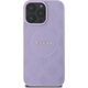 Guess Guess GUHMP16XPSAPSMEU iPhone 16 Pro Max 6.9" purpurowy/purple hardcase Saffiano Peony Classic Logo MagSafe