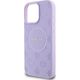 Guess Guess GUHMP16XPSAPSMEU iPhone 16 Pro Max 6.9" purpurowy/purple hardcase Saffiano Peony Classic Logo MagSafe