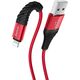 Kabel USB Hoco USB-A - Lightning 1 m Czerwony (6931474710536)