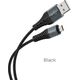 Kabel USB Partner Tele.com HOCO kabel USB - Micro COOL X38 1 metr czarny