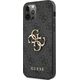 Guess Guess GUHCP12M4GMGGR iPhone 12/12 Pro 6,1" szary/grey hardcase 4G Big Metal Logo