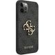 Guess Guess GUHCP12M4GMGGR iPhone 12/12 Pro 6,1" szary/grey hardcase 4G Big Metal Logo