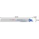 BOSCH BRZESZCZOT DO PIŁY SZABLASTEJ PRO THICK METAL PRECISE S1137HBF 1,1 x 25 x 225mm /25szt.