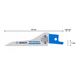 BOSCH BRZESZCZOT DO PIŁY SZABLASTEJ PRO THIN METAL S325GF 1,25 x 7 x 85mm /5szt.