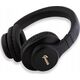 Guess PU Leather 4G Tone on Tone Script Logo Black