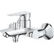 GROHE START EDGE μπαταρία μπάνιου, χρώμιο