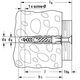 Οικουμενικό βύσμα Fischer UX Green 6x35 R