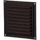 Μεταλλική γρίλια εξαερισμού MVM300SR, 300 x 300 mm, καφέ.