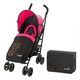 Καρότσι SAFETY SLIM PACKAGE CITY ΡΟΖ + ΥΠΝΟΣΑΚΟΣ + ΤΣΑΝΤΑ 12077062
