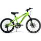 Rower 20 cali dla dzieci 6-9 lat z amortyzatorem, zielony, Huffy EXTENT 20"