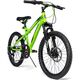 Rower 20 cali dla dzieci 6-9 lat z amortyzatorem, zielony, Huffy EXTENT 20"