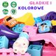 Klocki konstrukcyjne 162 elementy dla dziewczynek