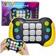 Elektroniczna Gra Zręcznościowa Game Pad Pop-It LED 5 Trybów LEAN Toys