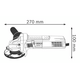 Szlifierka Bosch GWS 750-115