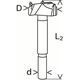 Bosch Środkowiec z węglikami spiekanymi 15 x 90mm (2608597601)