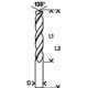 Wiertło Bosch Professional Wiertła do metalu HSS-G Standard 10,2x87/133 5szt. Uniwersalny