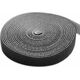 Mocna Opaska Kablowa Taśma Rzepowa 10m x 20mm Techly Rzep do Cięcia Czarny