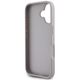 Etui Guess Grained Roses Big 4G logo do  iPhone 16 fioletowy