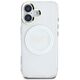 Etui Guess IML Metal Colored Circle      Classic Logo MagSafe do iPhone 16 biały