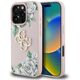 Etui Guess Grained Roses Big 4G logo do  iPhone 16 Pro Max różowy