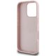 Etui Guess Grained Roses Big 4G logo do  iPhone 16 Pro Max różowy