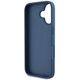 Etui Guess Grained Roses Big 4G logo do  iPhone 16 niebieski
