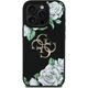 Etui Guess Grained Roses Big 4G logo do  iPhone 16 Pro Max czarny