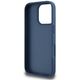 Etui Guess Grained Roses Big 4G logo do  iPhone 16 Pro Max niebieski