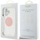 Etui Guess IML Metal Colored Circle      Classic Logo MagSafe do iPhone 16 różowy