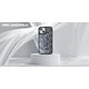 Etui Karl Lagerfeld Liquide Glitter      Monogram Gradient do iPhone 15 czarny