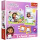 Trefl Puzzle 2w1 memos Gabi z kocim przyjacielem Gabbys Dollhouse